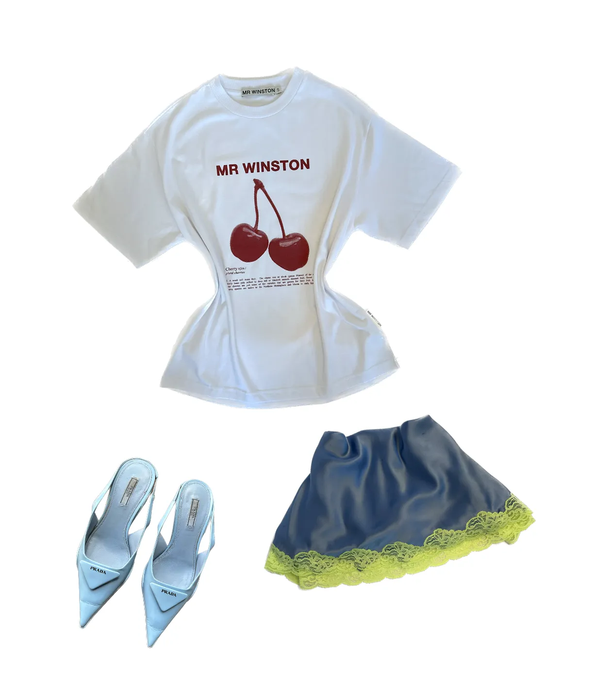 Oversized Cherry Cola Tee