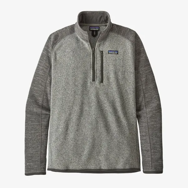 Patagonia Better Sweater 1/4 Zip - Nickle / Forge Grey