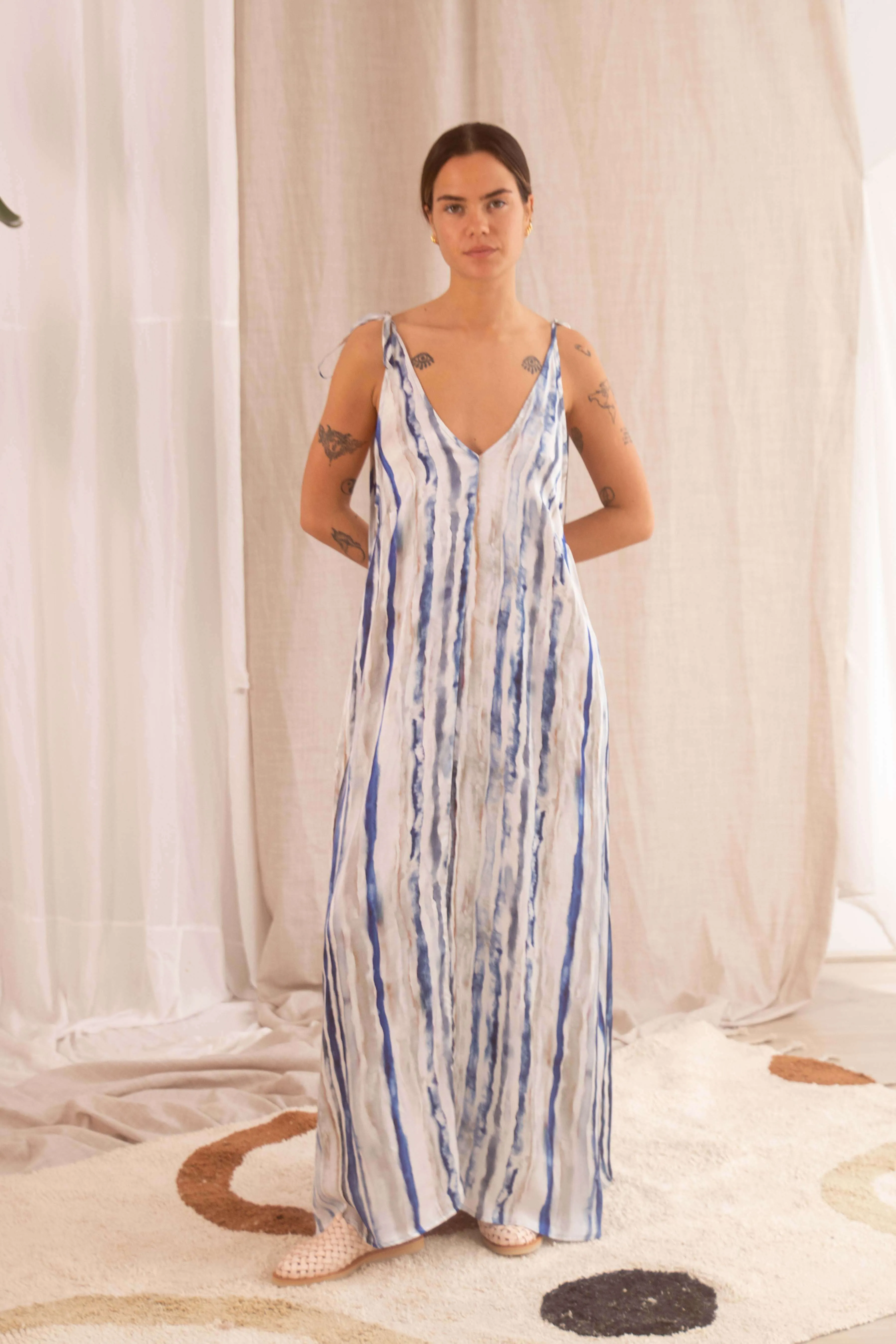 PRINT MAXI DRESS