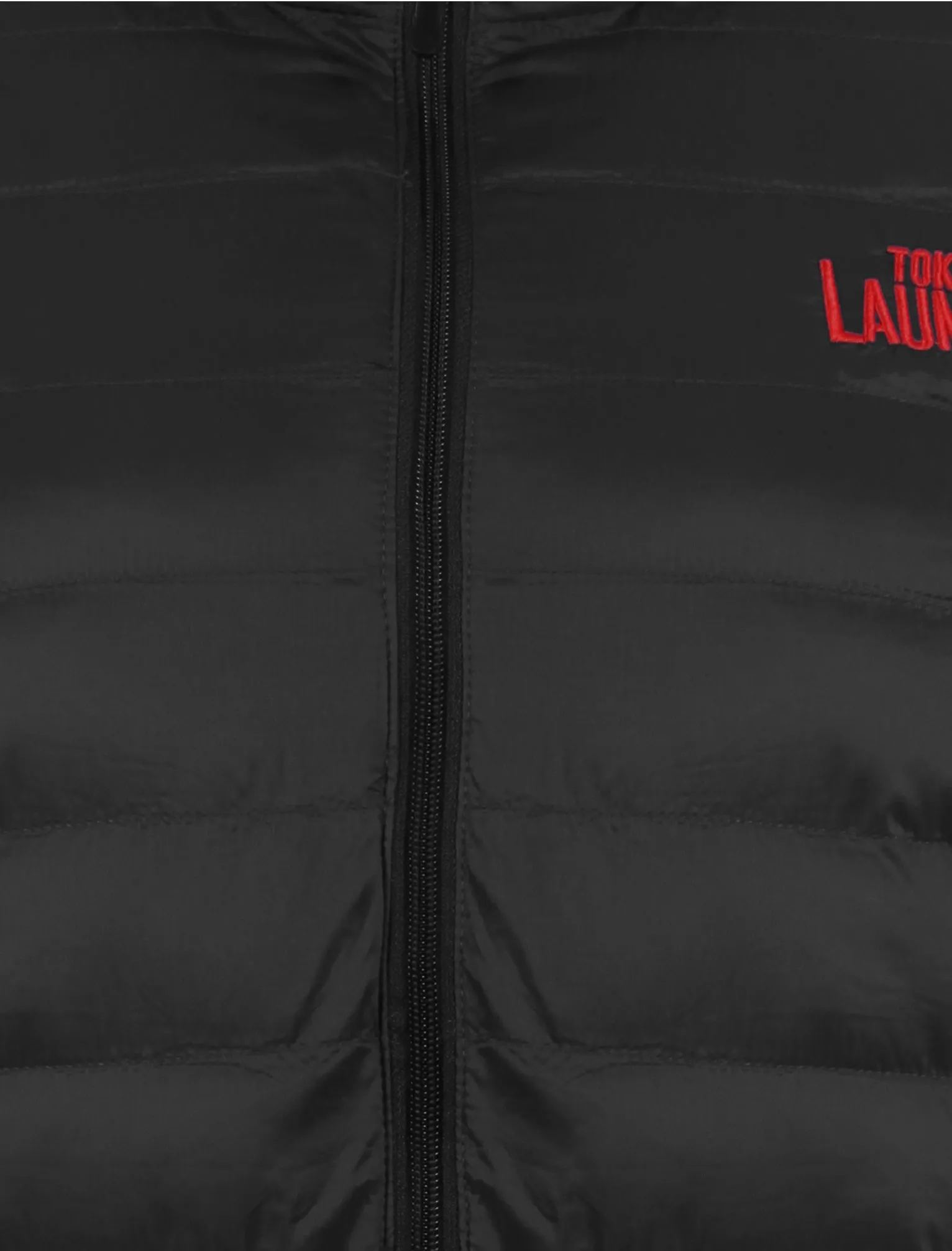 Rawcliffe Quilted Puffer Jacket in Black - Tokyo Laundry