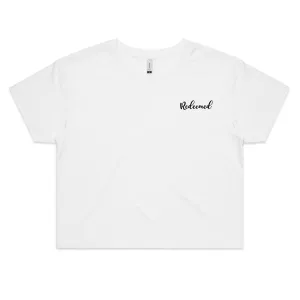 Redeemed Women's Crop Tee