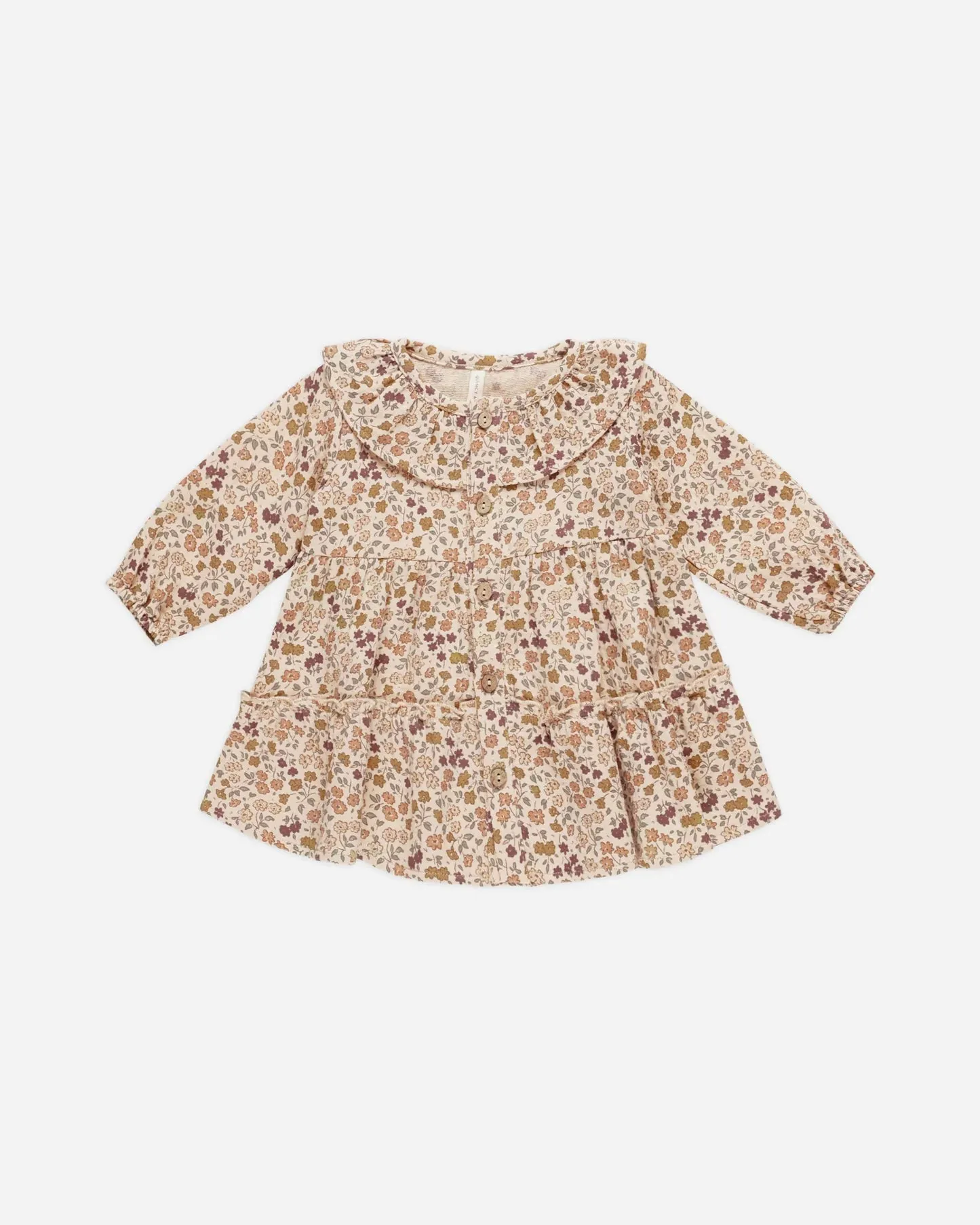 Ruffle Collar Button Dress | Posy