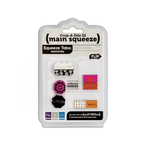 Sale Item - We R Memory Keepers - Crop-A-Dile III Main Squeeze Tabs - Memories*