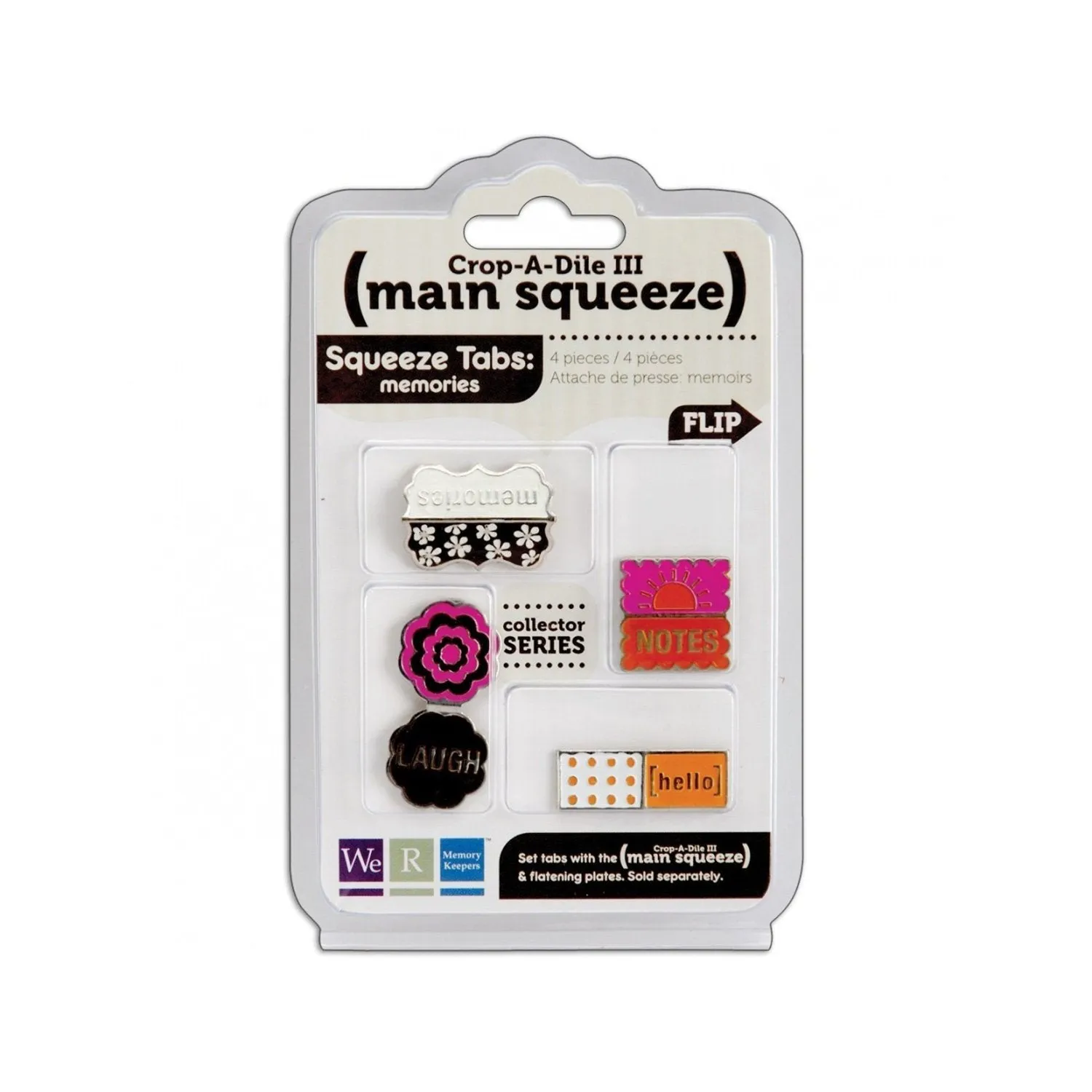 Sale Item - We R Memory Keepers - Crop-A-Dile III Main Squeeze Tabs - Memories*