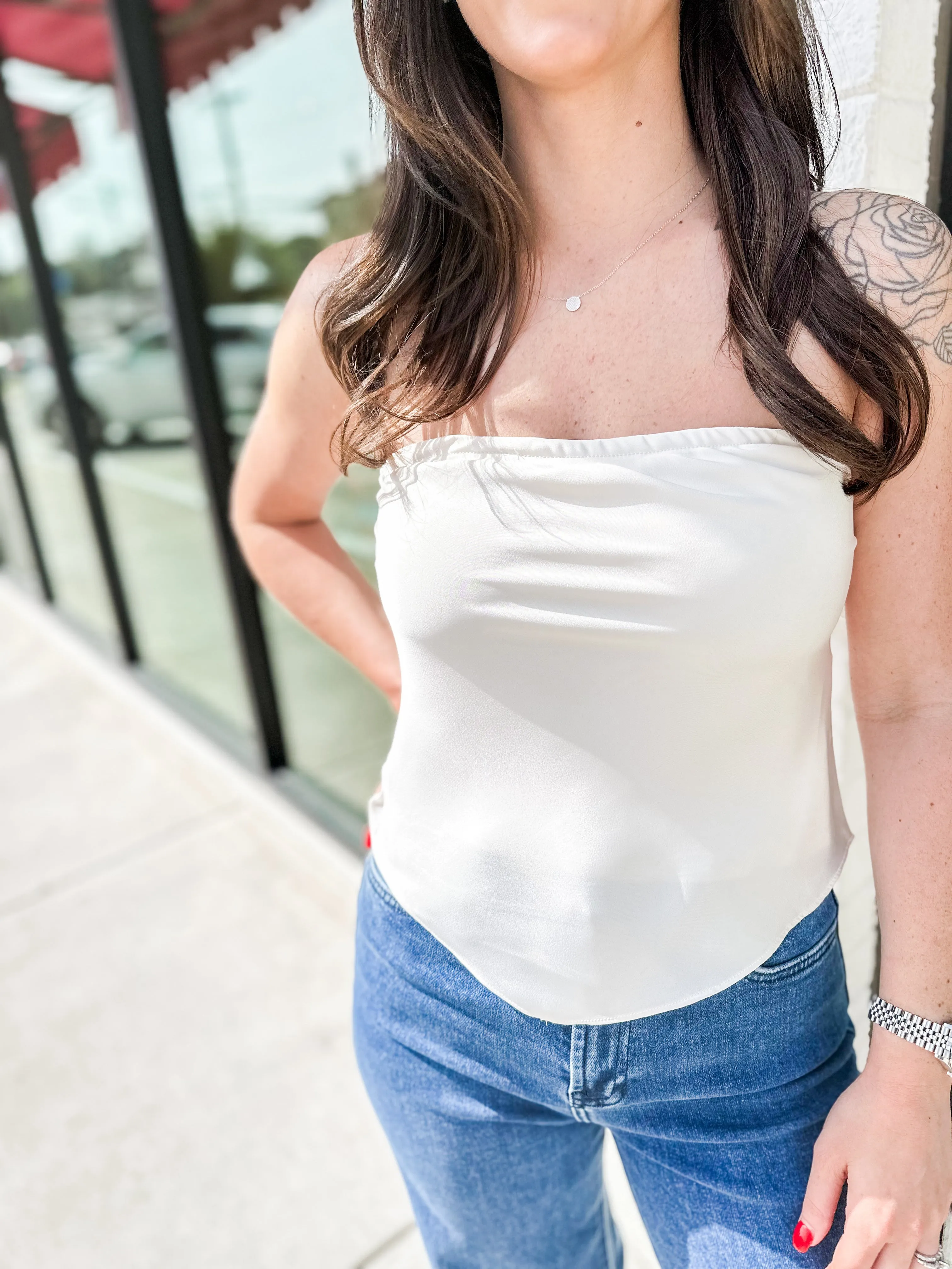 Shae Top- Ivory