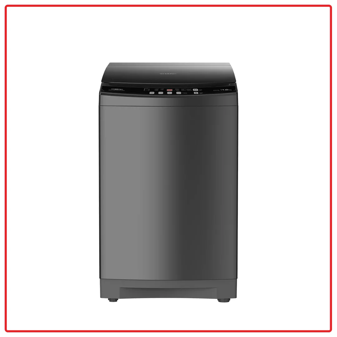 Sharp ESW17SM 17kg Direct Drive Inverter Top Load Washing Machine