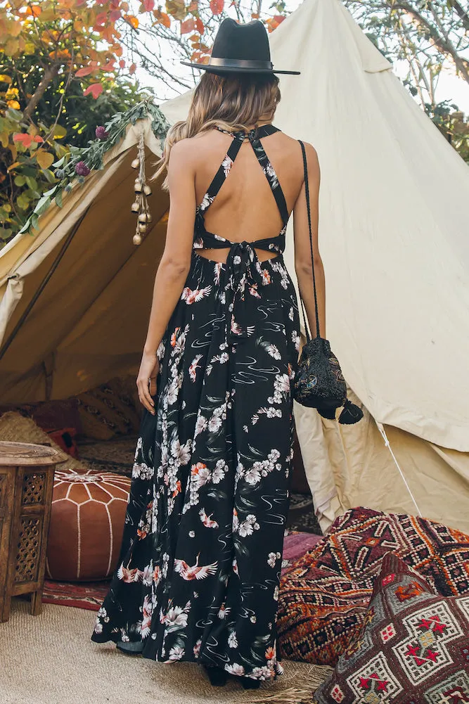 Sky's The Limit Maxi Dress Black