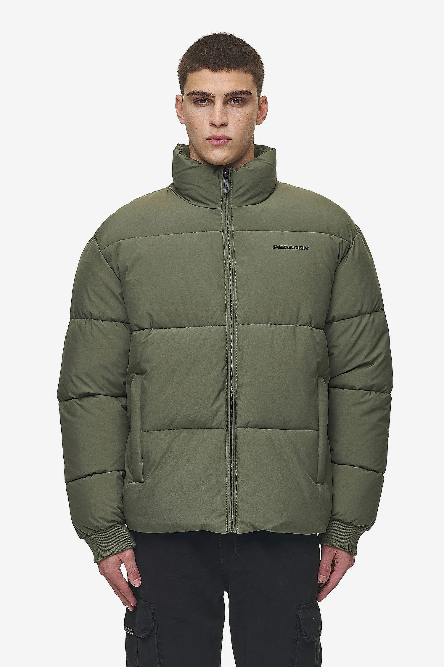 Solin Puffer Jacket Mud Olive