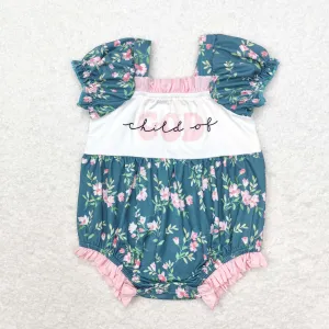 SR1940   baby girl clothes god girl summer bubble
