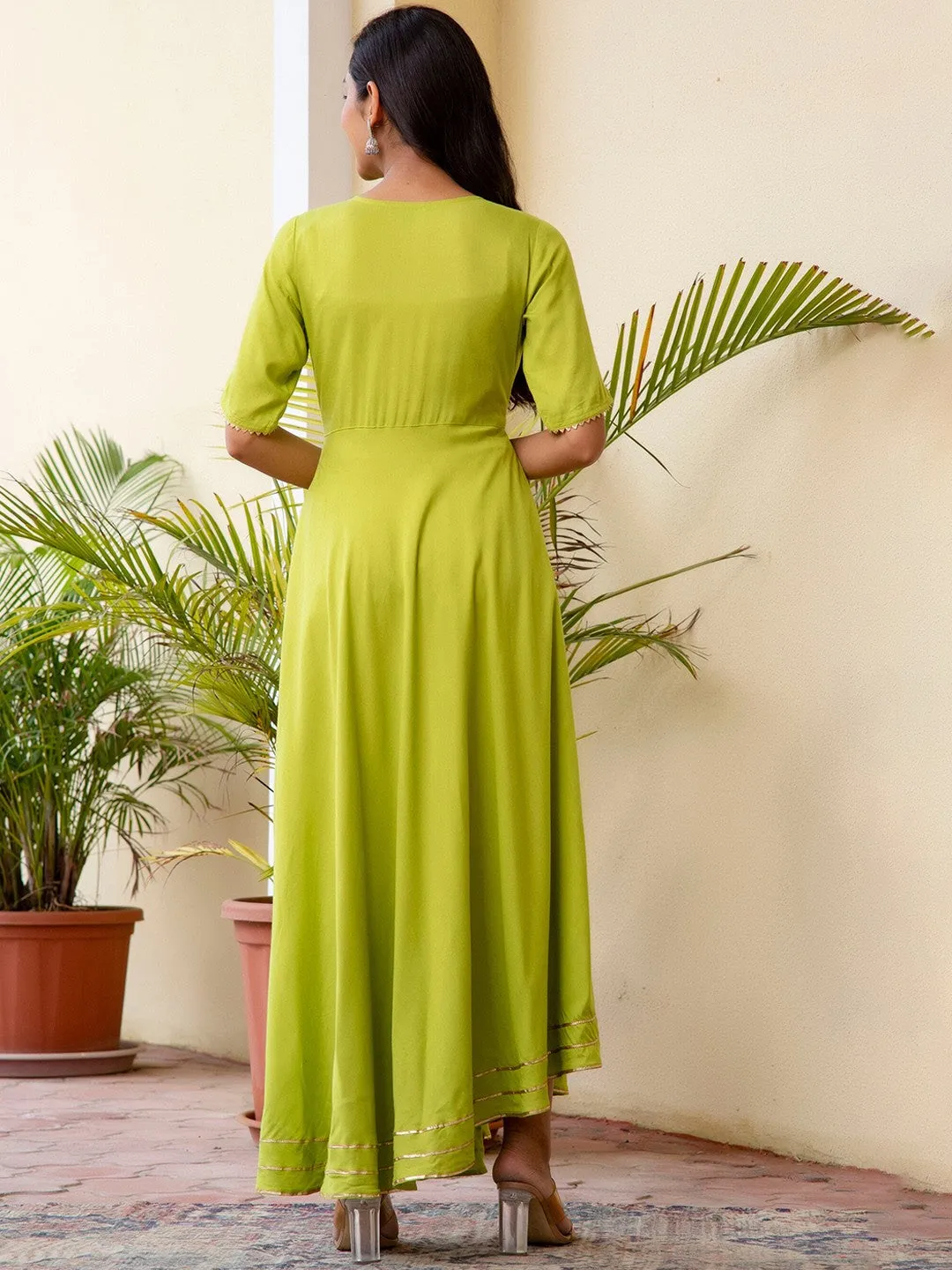 Stunning Fit and Flare Maxi Dress