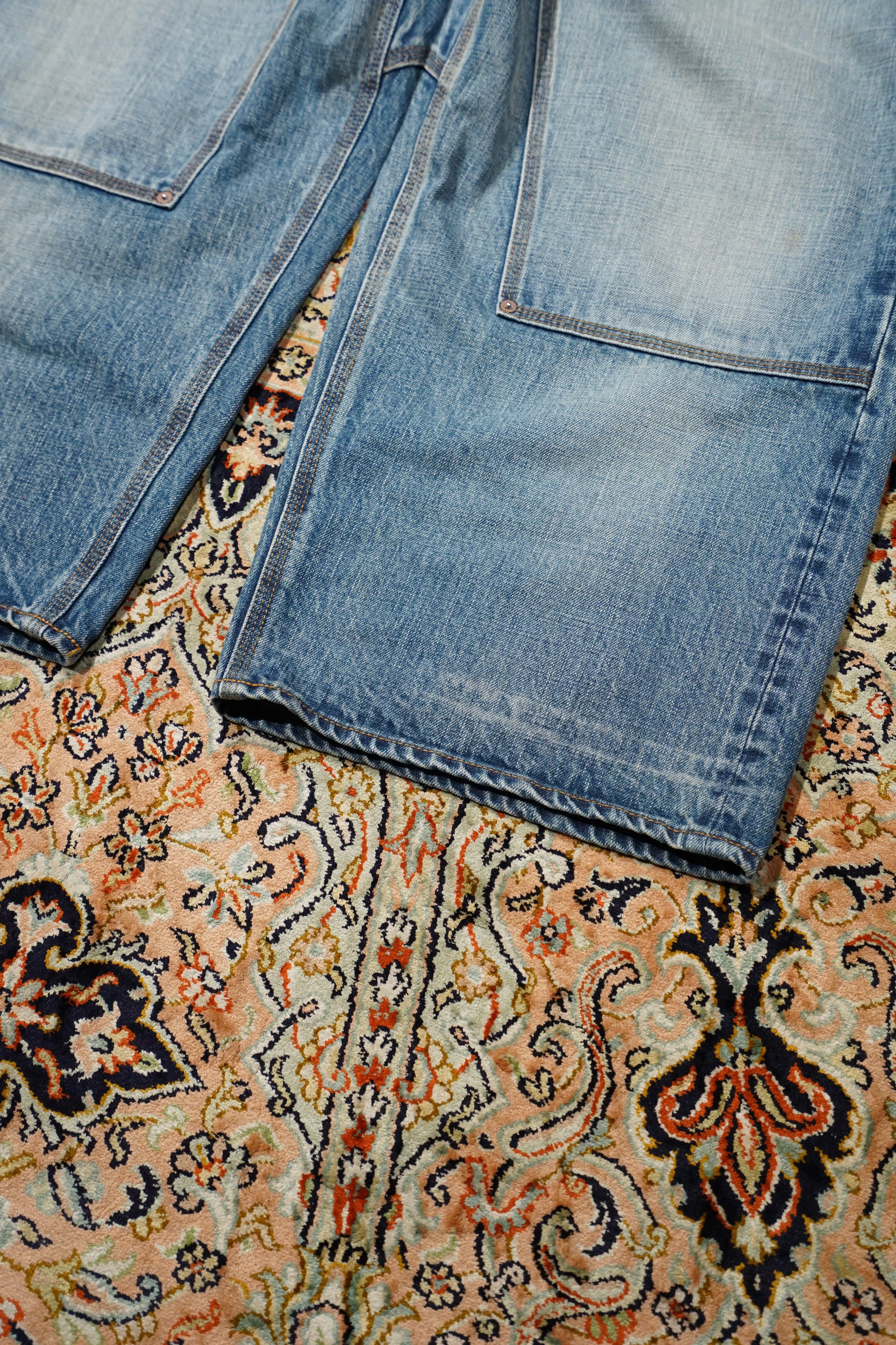 SUGARHILL FADED DENIM OVERALL