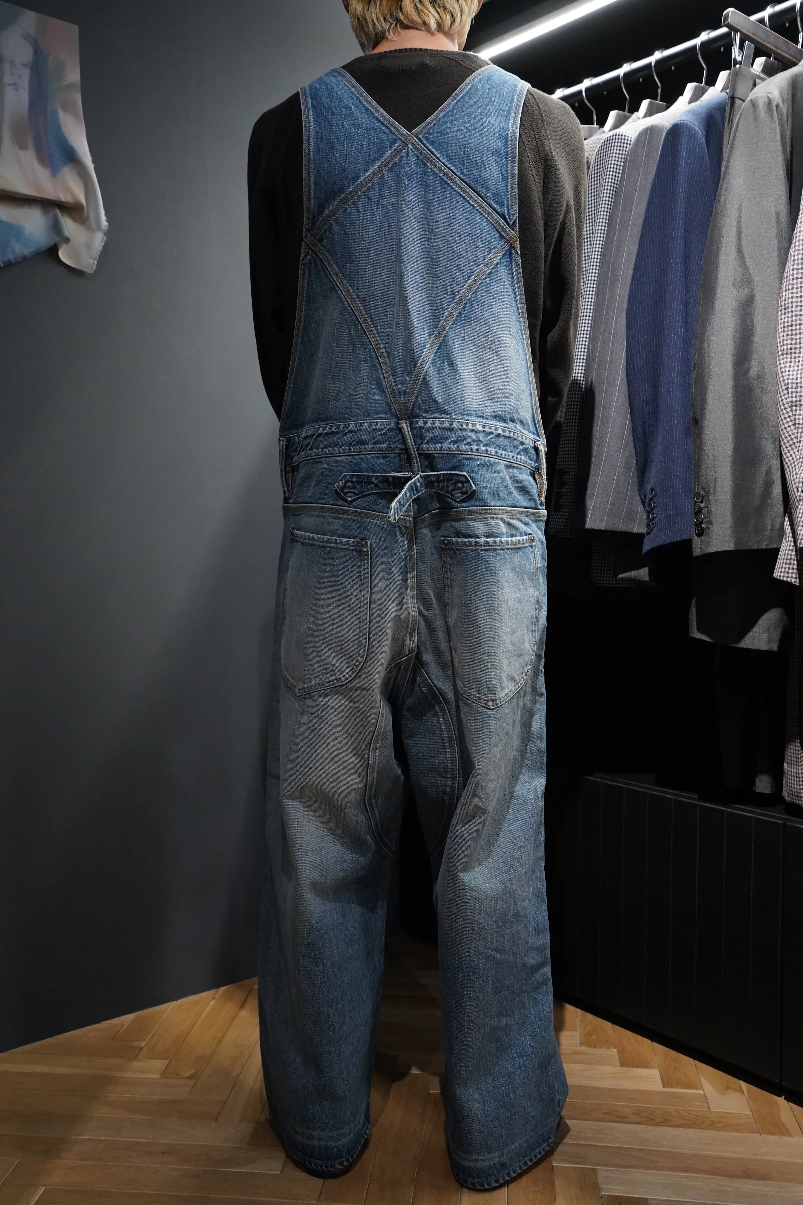 SUGARHILL FADED DENIM OVERALL