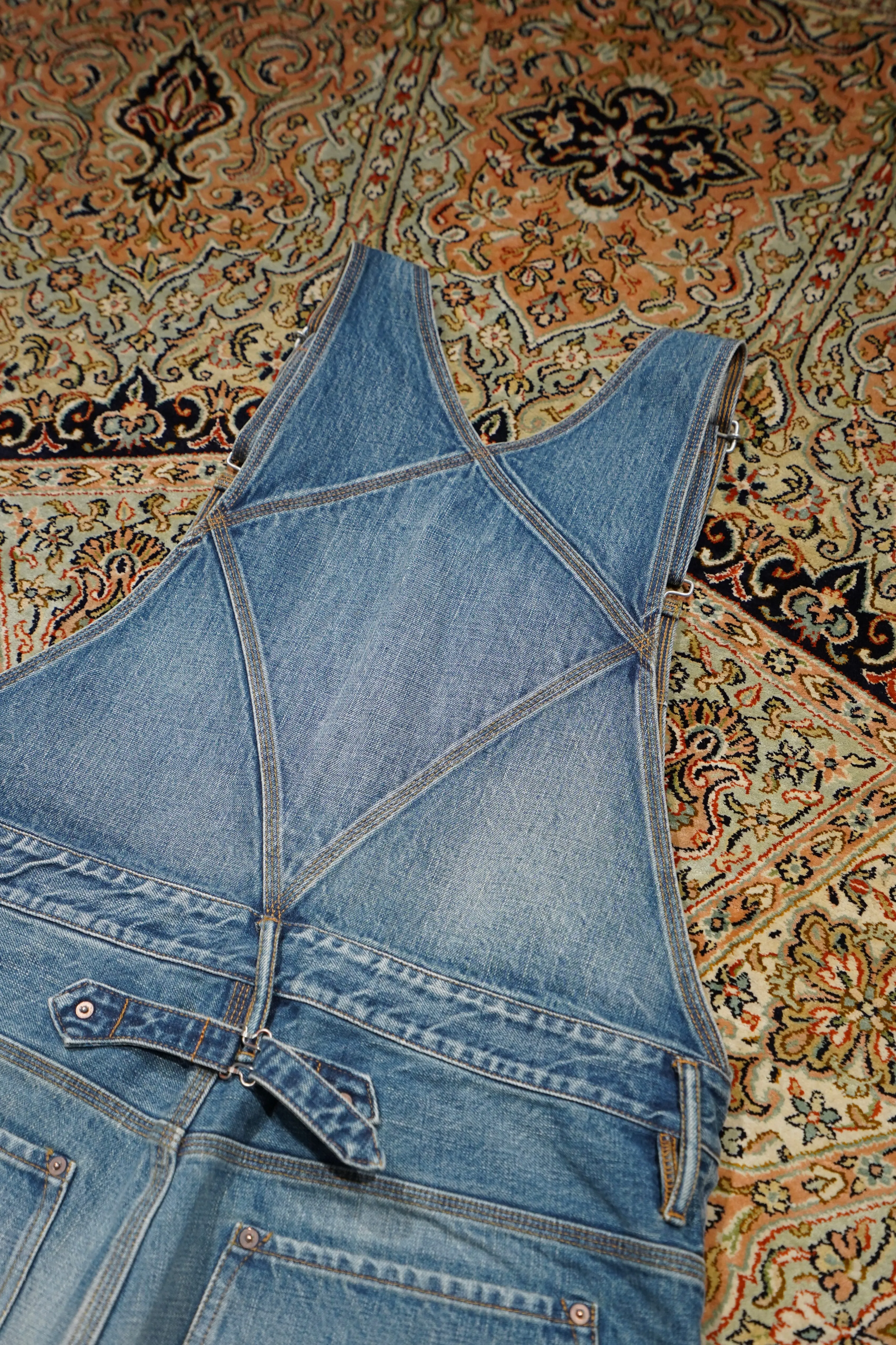 SUGARHILL FADED DENIM OVERALL