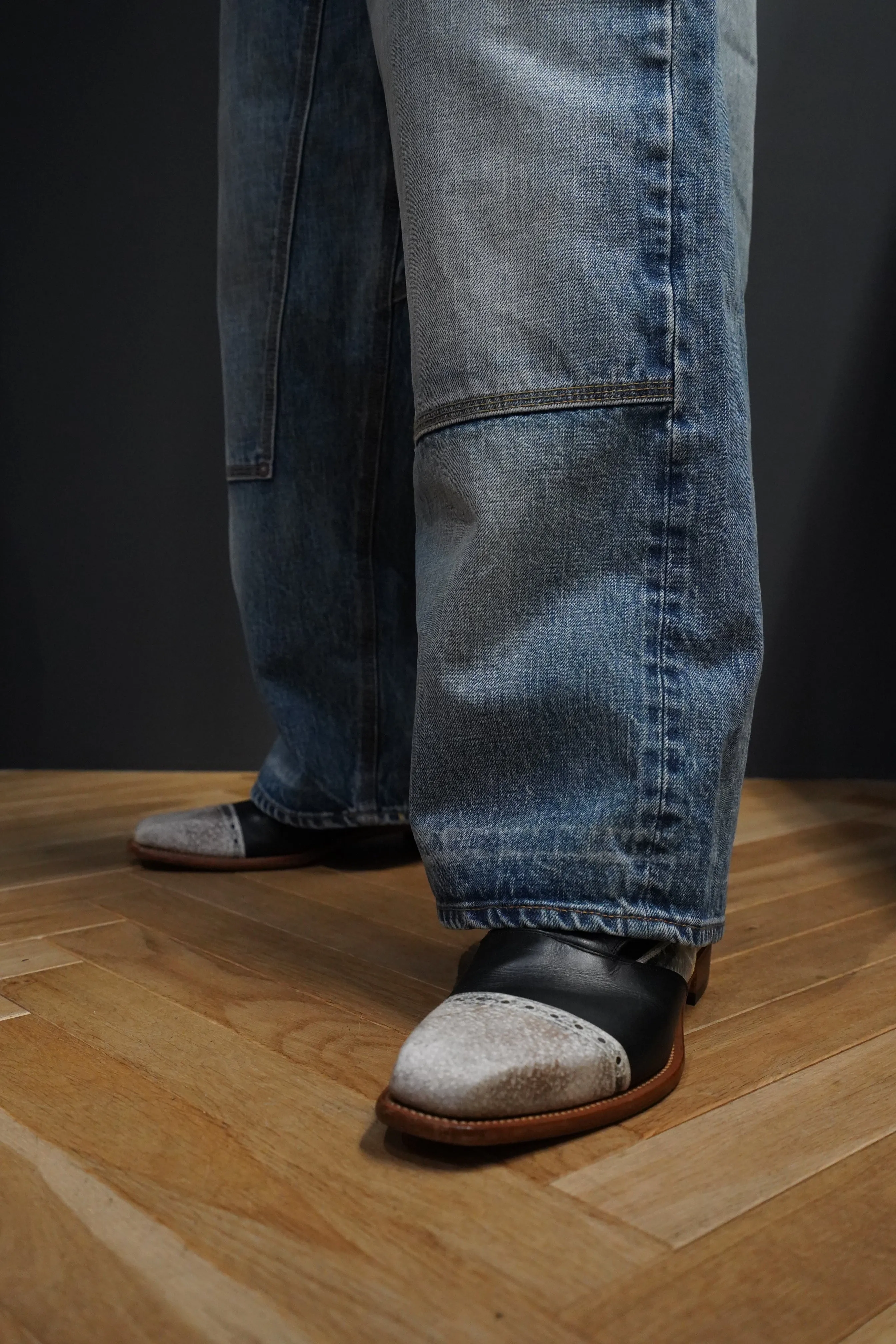 SUGARHILL FADED DENIM OVERALL