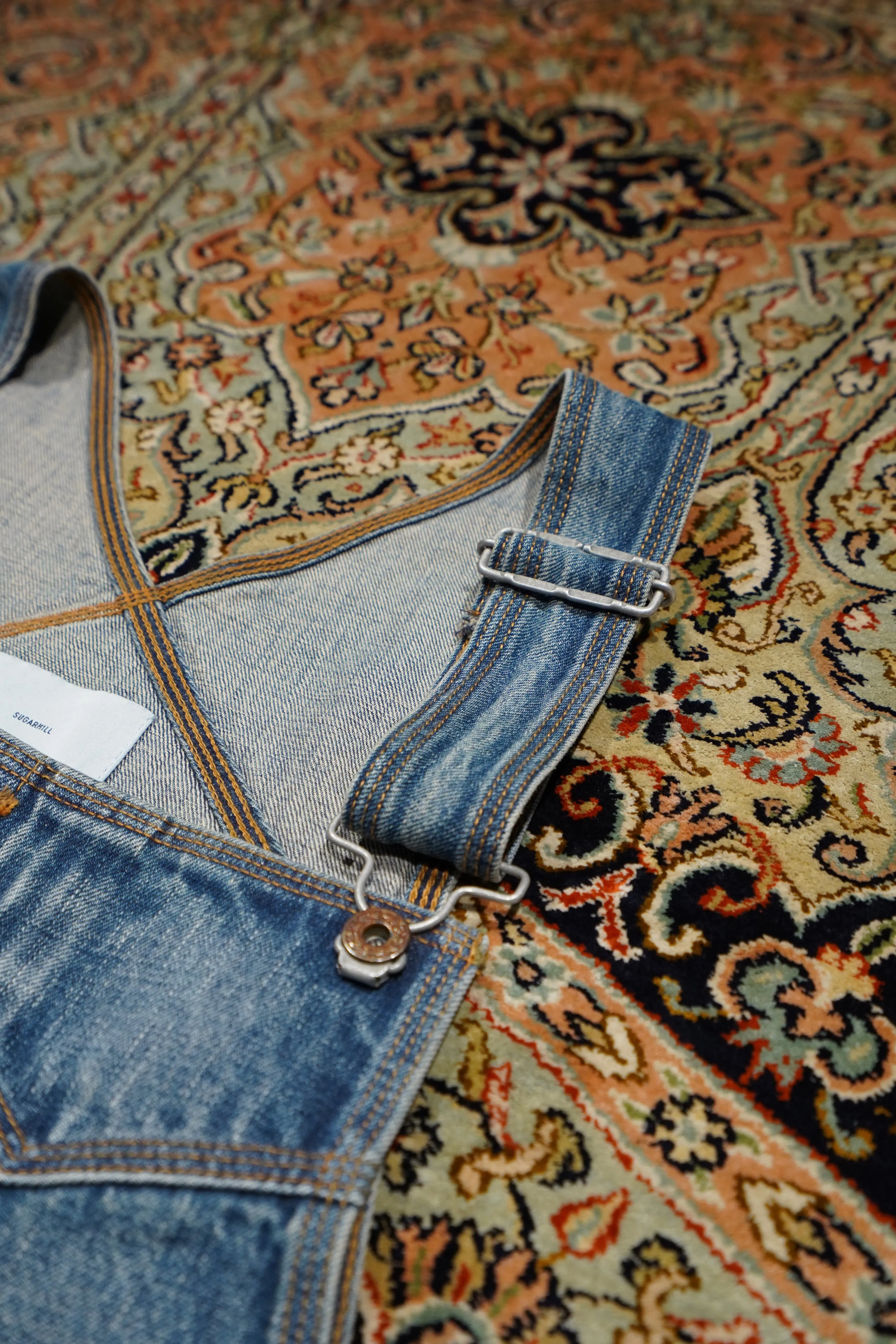 SUGARHILL FADED DENIM OVERALL