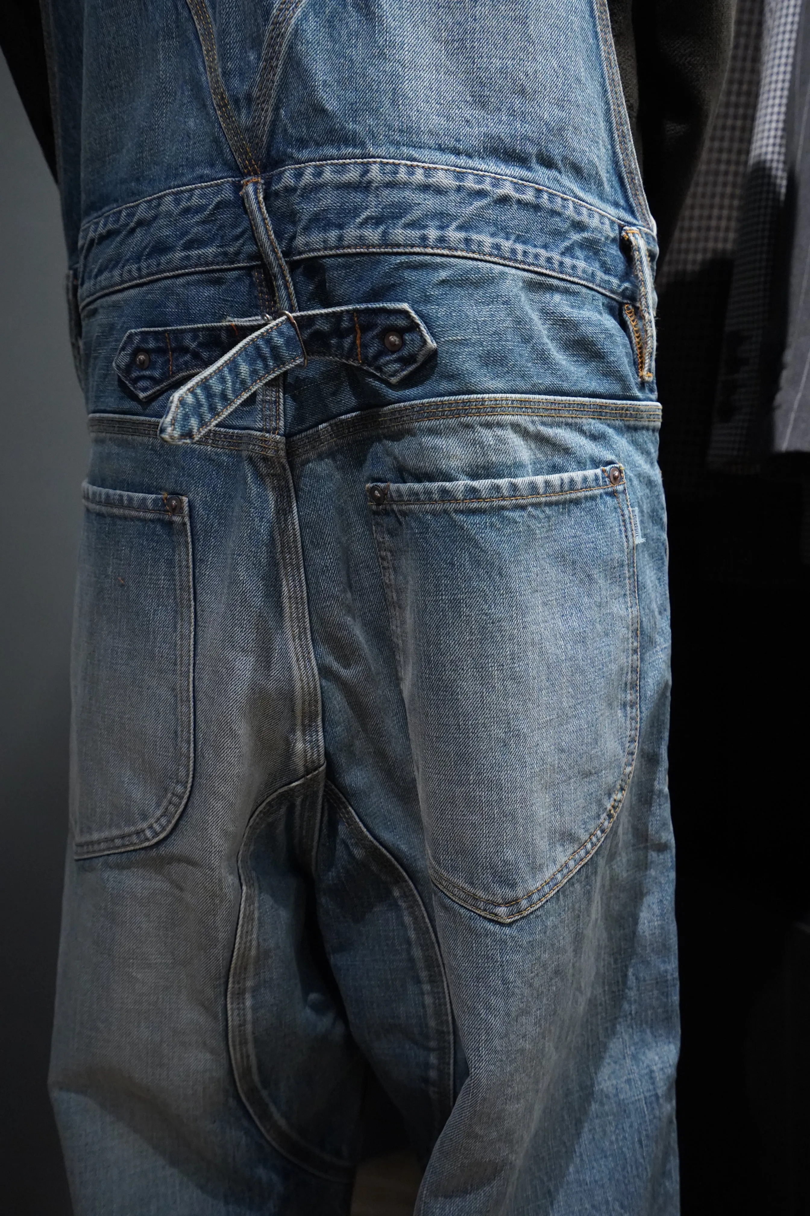 SUGARHILL FADED DENIM OVERALL