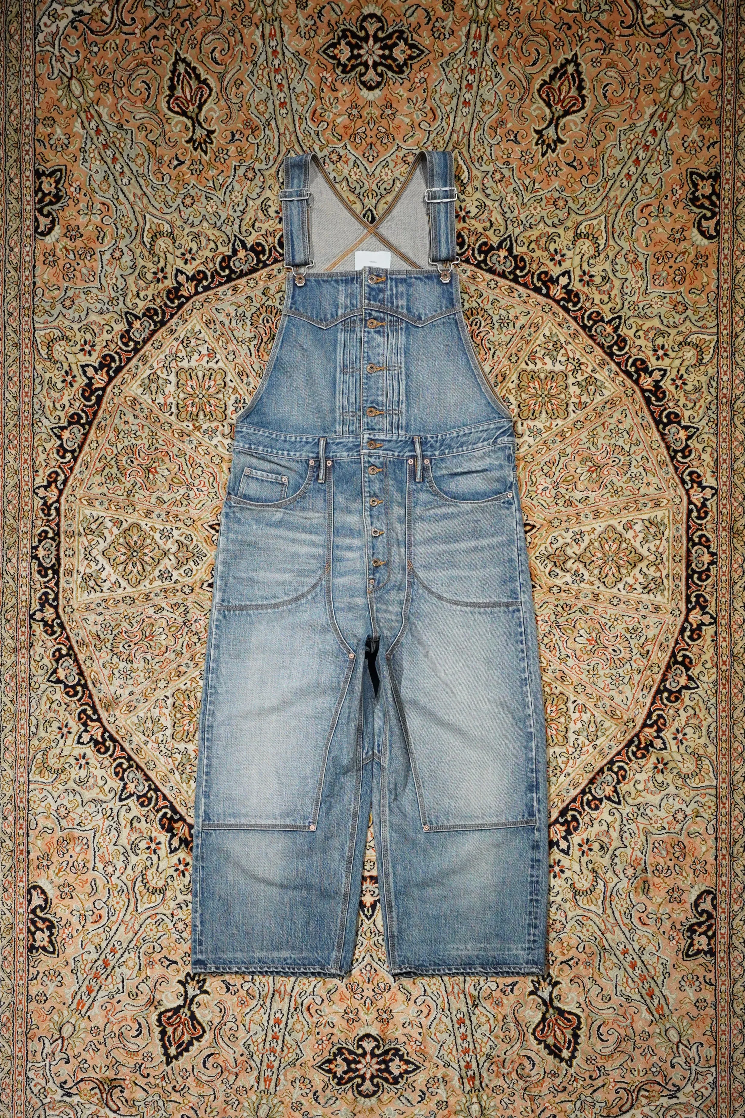 SUGARHILL FADED DENIM OVERALL