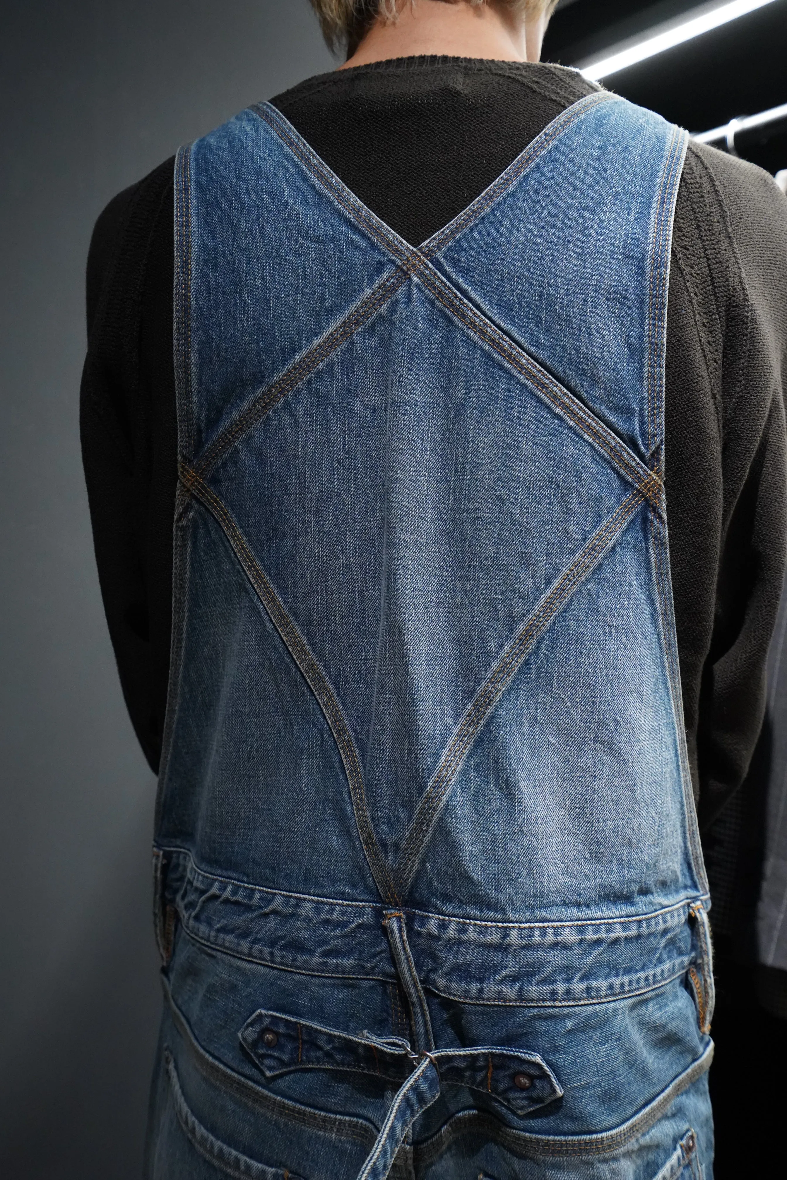 SUGARHILL FADED DENIM OVERALL