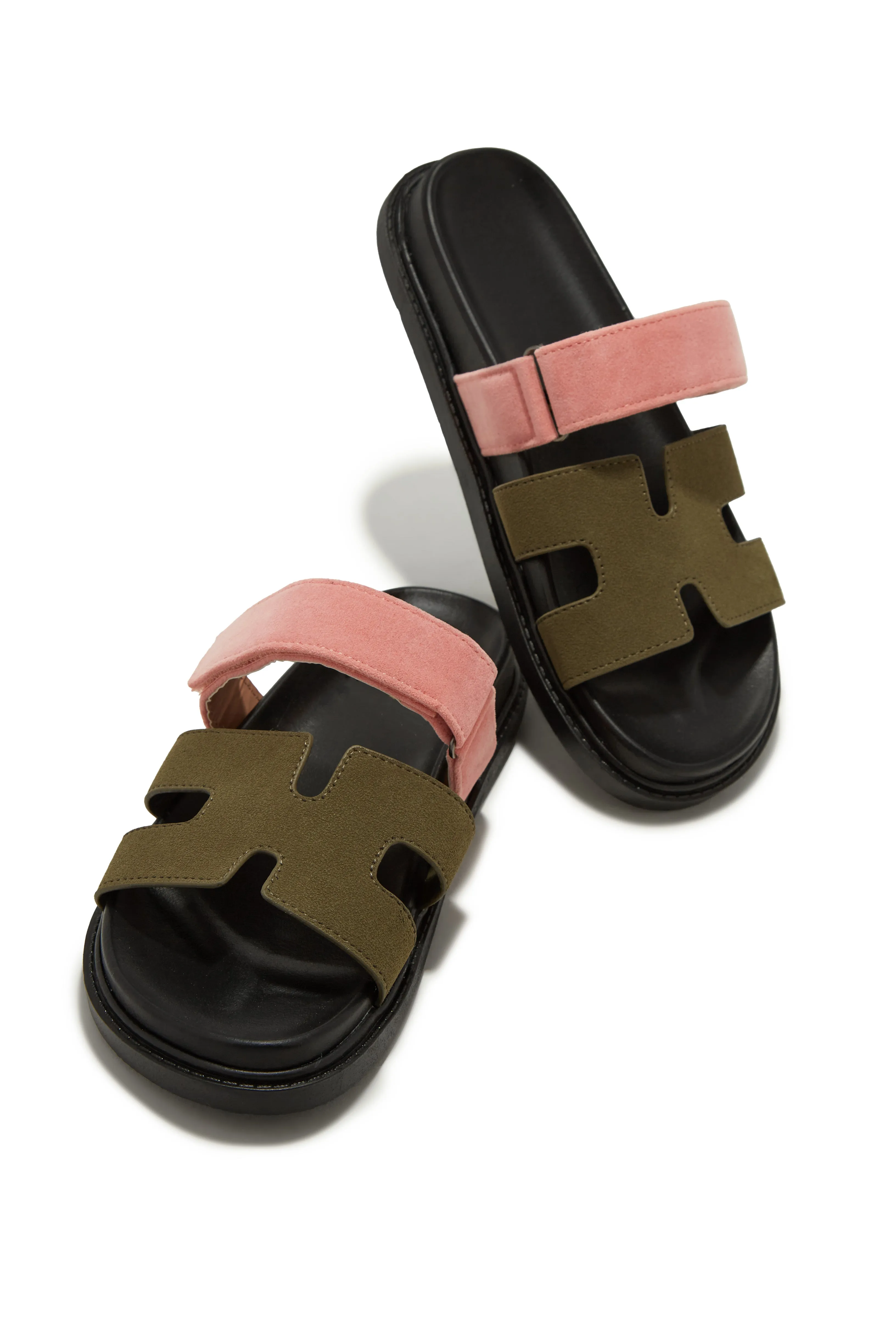 Sun Kissed Slip On Sandals - Multi