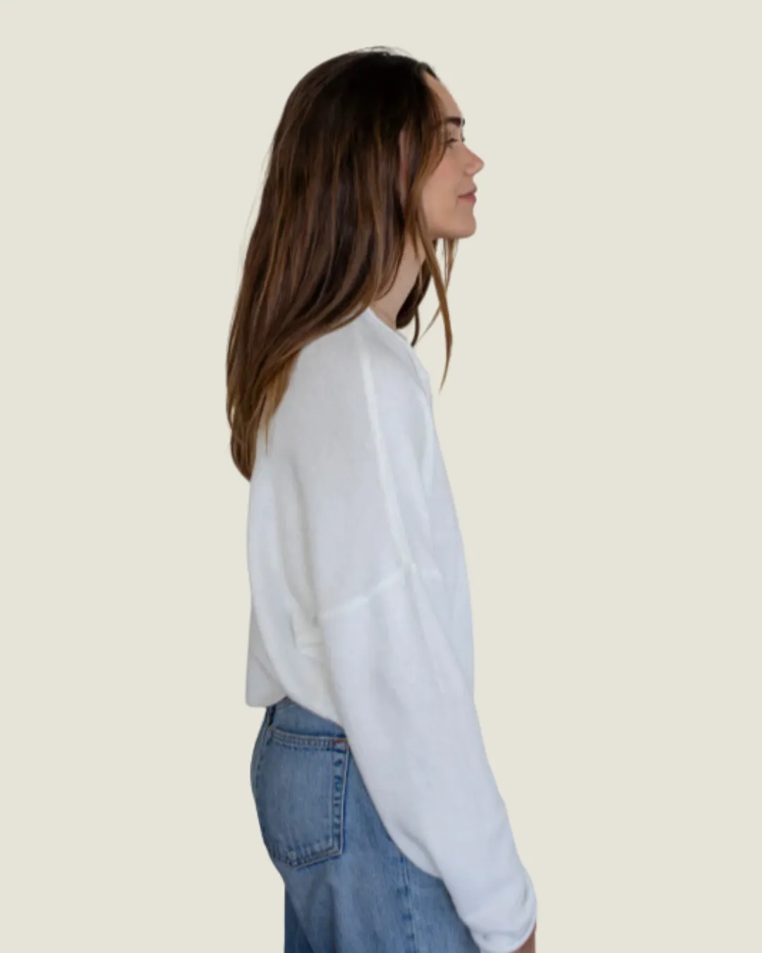 The Joyce: Pure White Cardigan