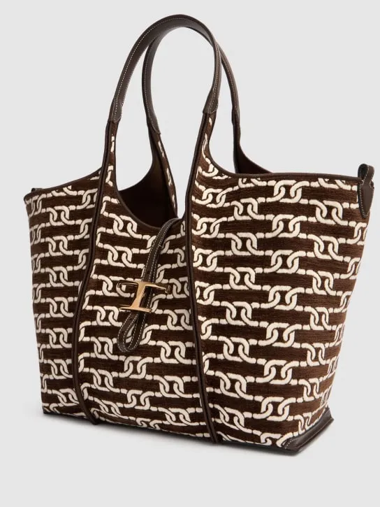 Tod&#x27;s   Medium Tsb embroidered shoulder bag 