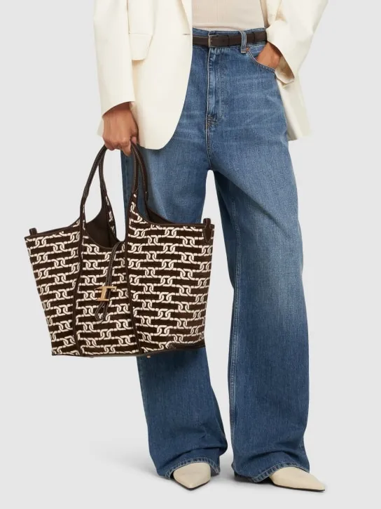 Tod&#x27;s   Medium Tsb embroidered shoulder bag 