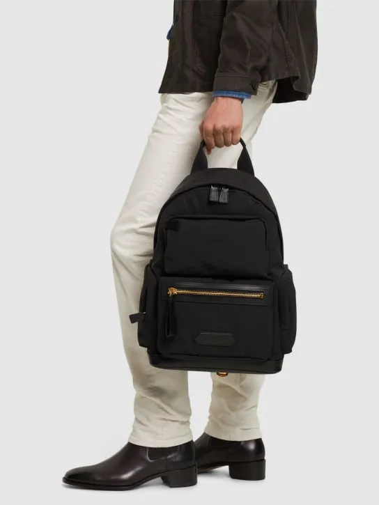 Tom Ford   Tom Ford logo backpack 