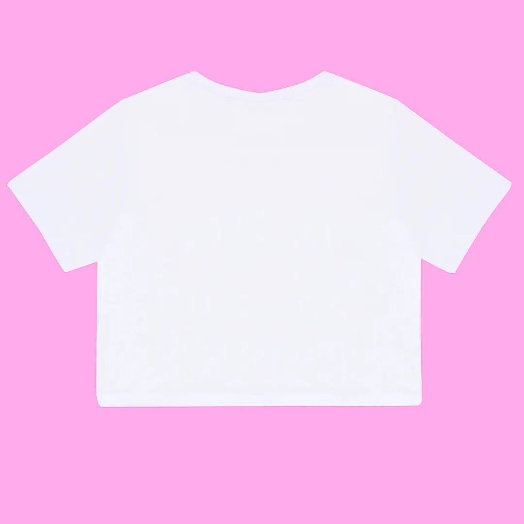 Womens Barbie Cropped T-shirt