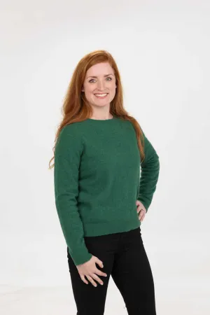 Womens Classic Crop Sweater