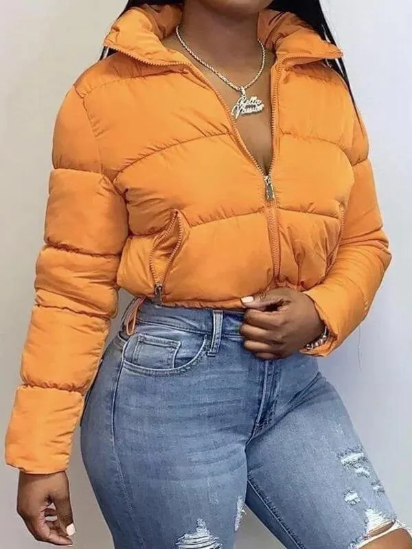 Women's Lightweight Hip-Length Puffer Jacket